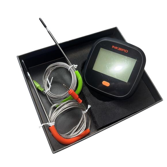Inkbird Smart Wi-Fi BBQ Thermometer IBBQ-4T Grill Meat Oven Kitchen 4 Probes - Picture 1 of 16